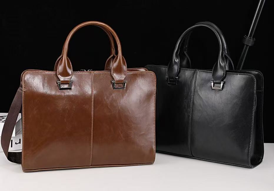 Cartable en cuir