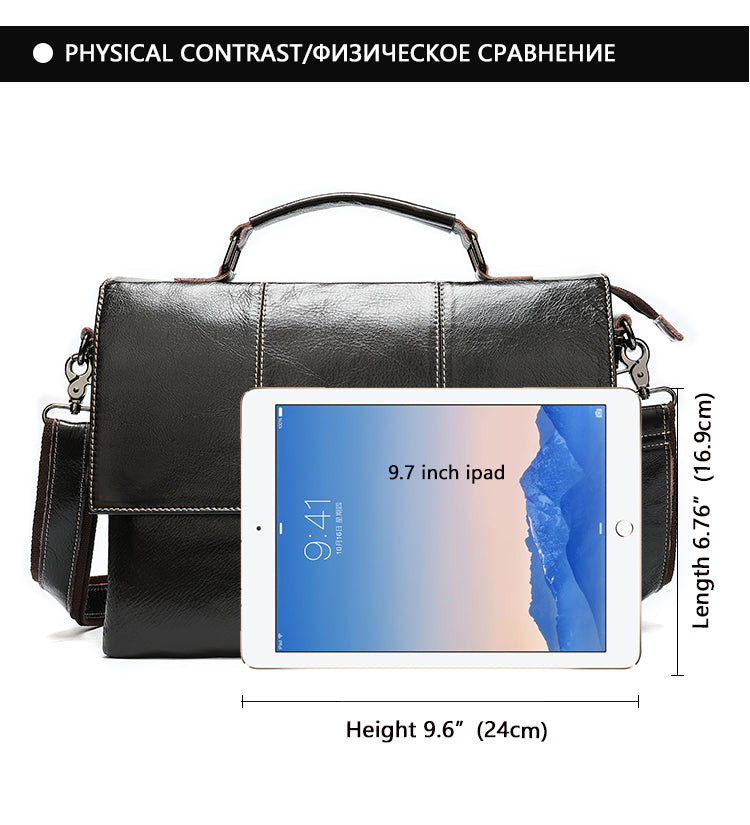 Mini Cartable en cuir