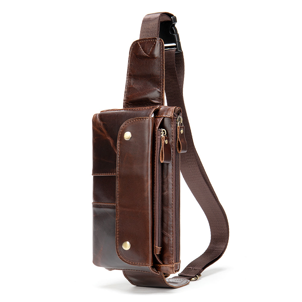 Sacoche Banane en cuir