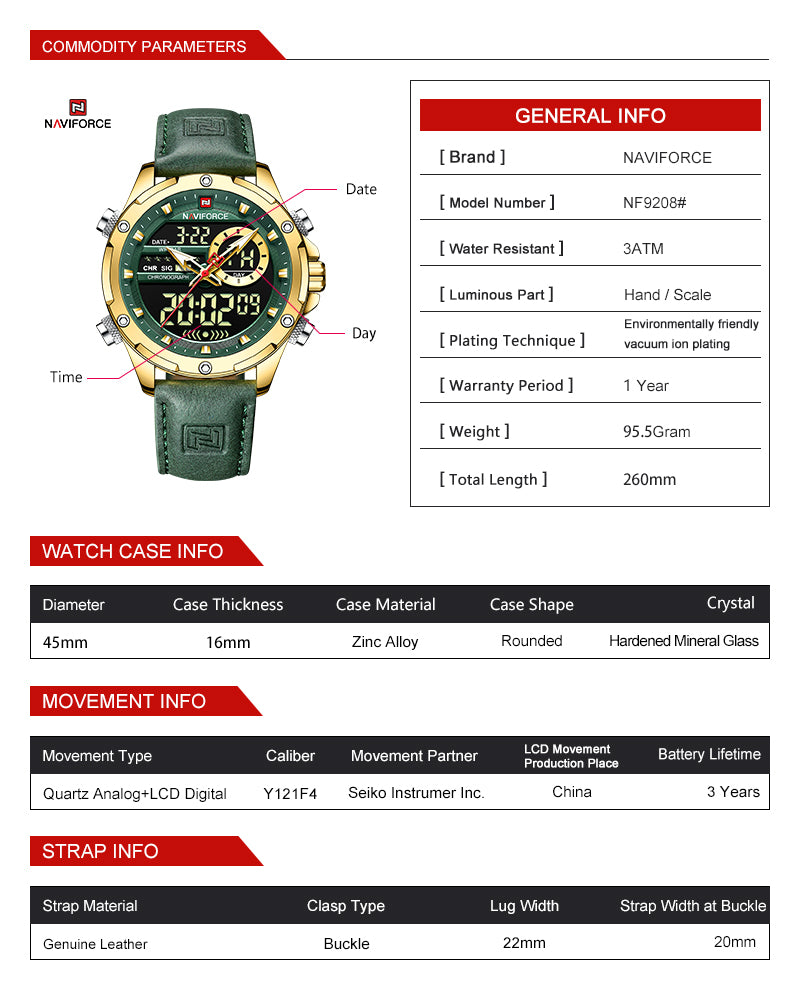 Montre Homme Naviforce