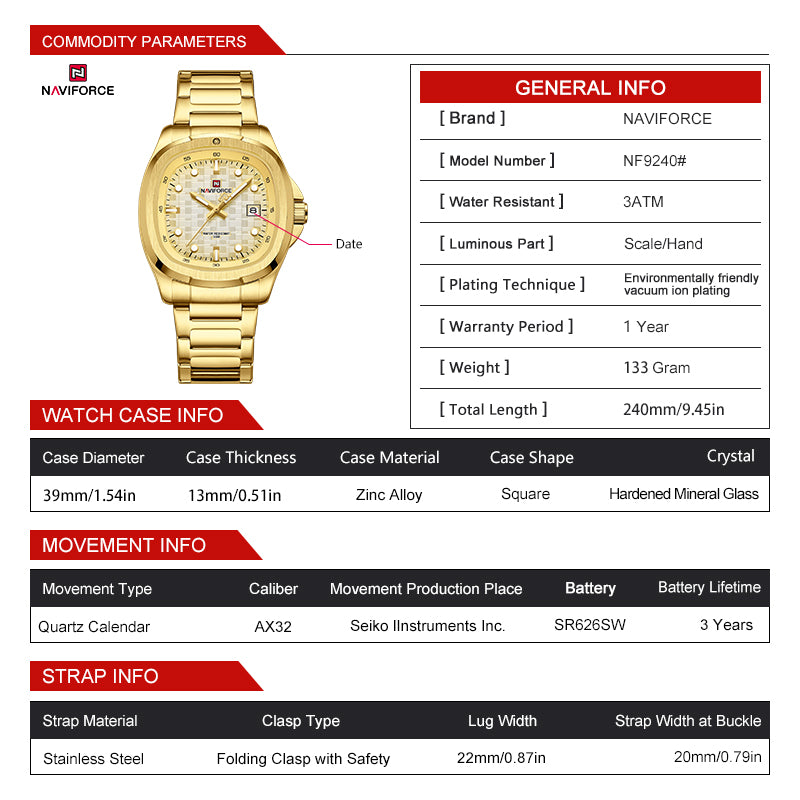 Montre Homme Naviforce