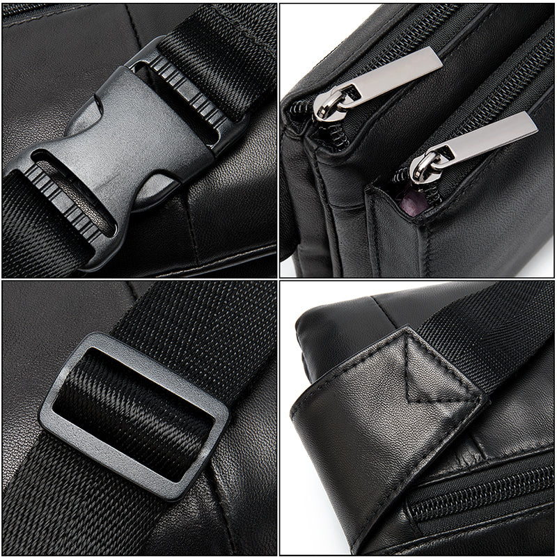 Sacoche Banane en cuir