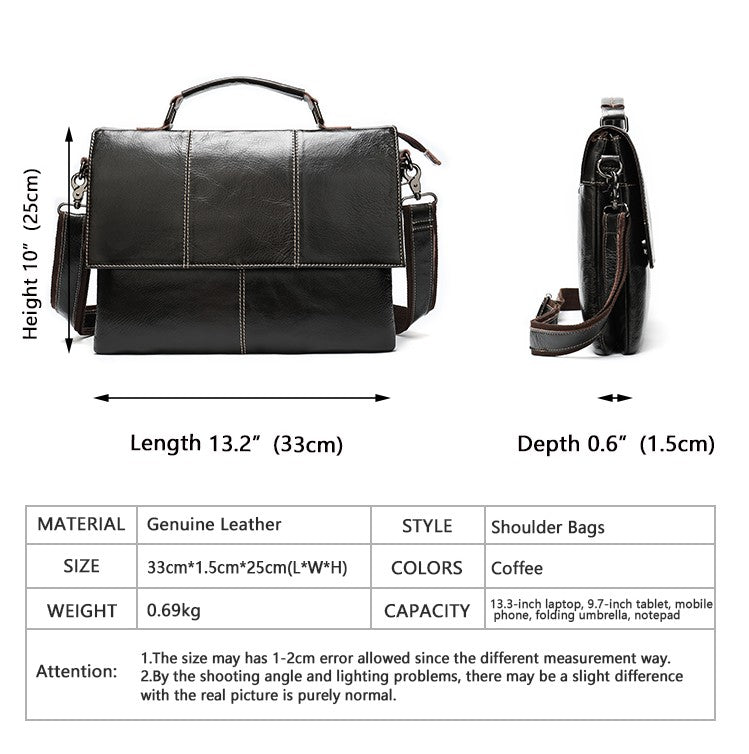 Mini Cartable en cuir