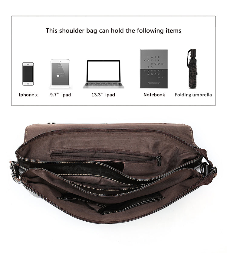 Mini Cartable en cuir