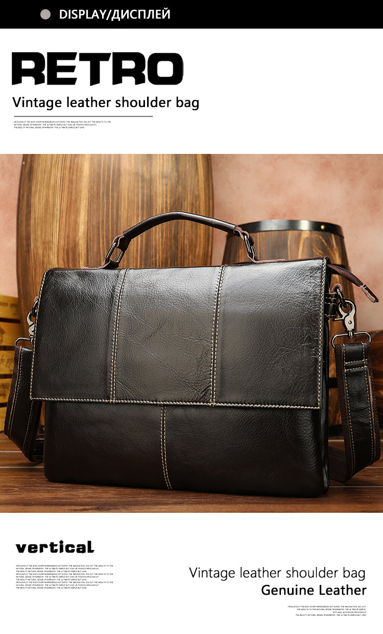 Mini Cartable en cuir