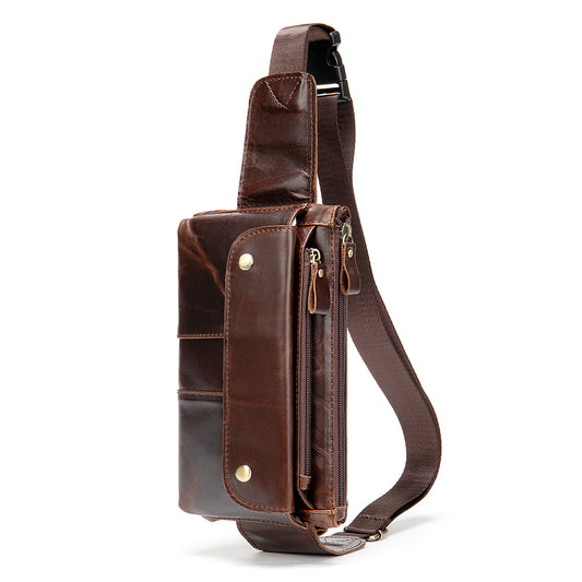 Sacoche Banane en cuir