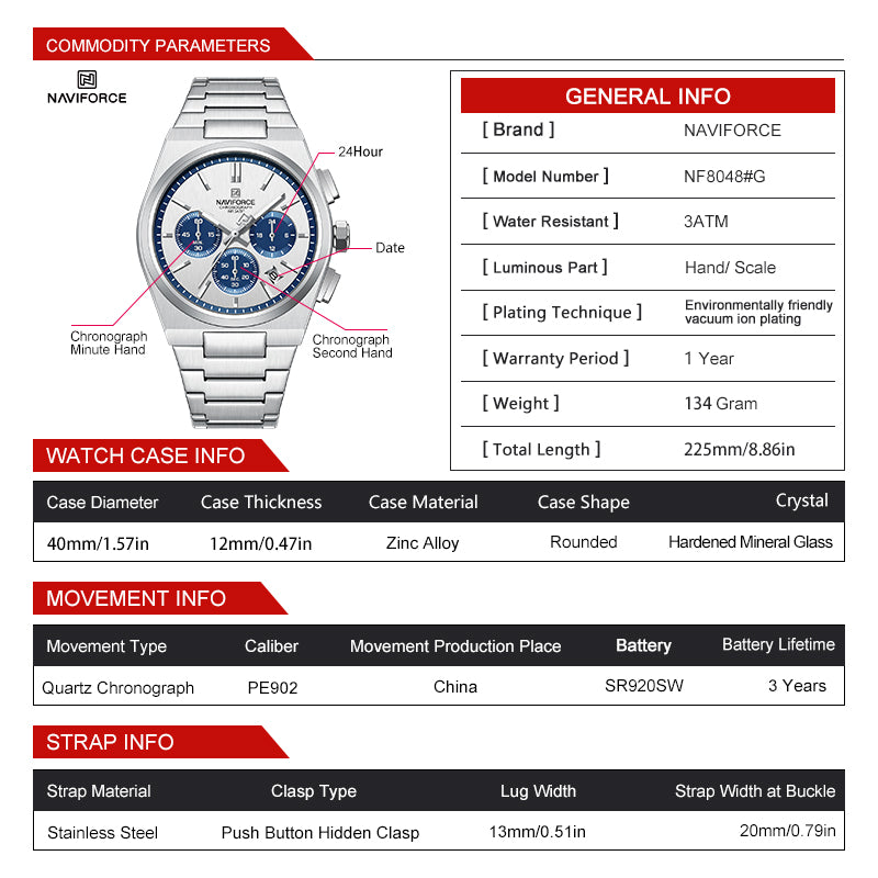 Montre Homme Naviforce