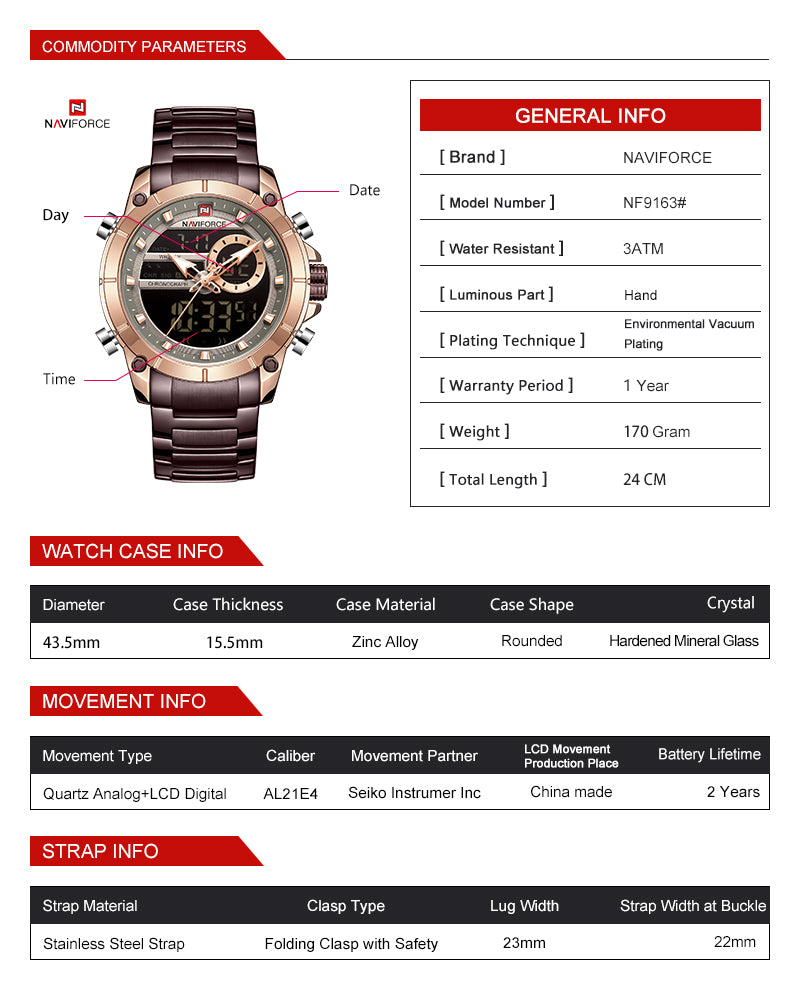 Montre Homme Naviforce